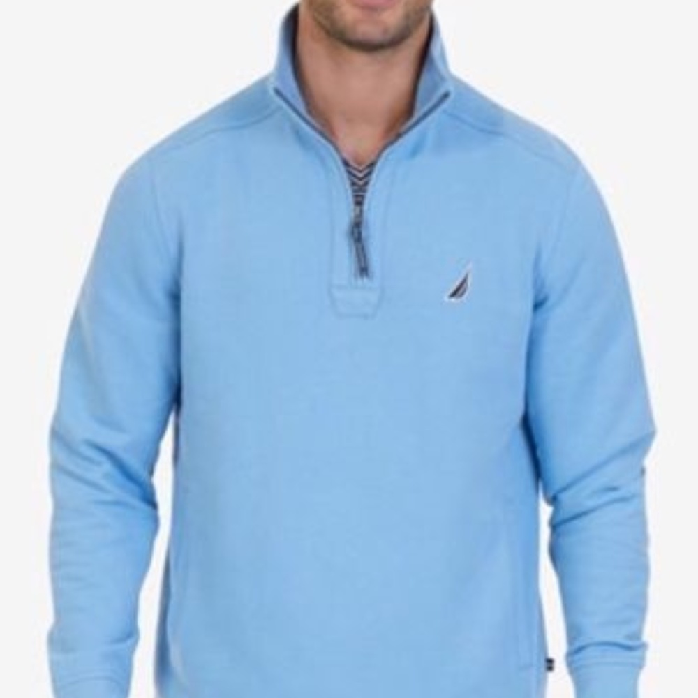 Nautica Men's Quarter-Zip Fleece Sweatshirt